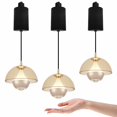 thumbnail image 1 of H-Type Track Light with 10W LED Hand-Sweep Control Modern Track Spotlight  Stepless Dimming Island Light Free Height Lamp 3000K for Living Room Kitchen Island, 1 of 9