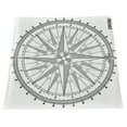 thumbnail image 2 of Ccdes Home Decoration,Wall Stickers,Compass Pattern Wall Decal Removable Originality Wall Stickers For Living Room Sofa, 2 of 8