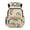Bass Fish Pink Bow, variant on Duck Camo Bow Kids Backpack Large Capacity School Bags 17 Inch Back to School Shoulder Bookbags Padded Straps Front Zipper Pocket for Students Teenagers 10-12 Years