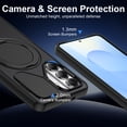 thumbnail image 3 of Dteck Case for Samsung Galaxy S26,Shockproof TPU+PC Case with Camera Lens Protection Compatible with Mag Safe Ring Stand Cover for Samsung Galaxy S26,Black, 3 of 7