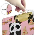 thumbnail image 4 of FMSHPON Funny Cute Panda Eat Pizza Clipboard Hardboard Wood Nursing Clip Board and Pull for Standard A4 Letter 13x9 inches, 4 of 5