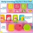 thumbnail image 4 of Juguete educativo Tovol Zerky Montessori Pop Up Cause de 1 a 3 años, 4 of 6