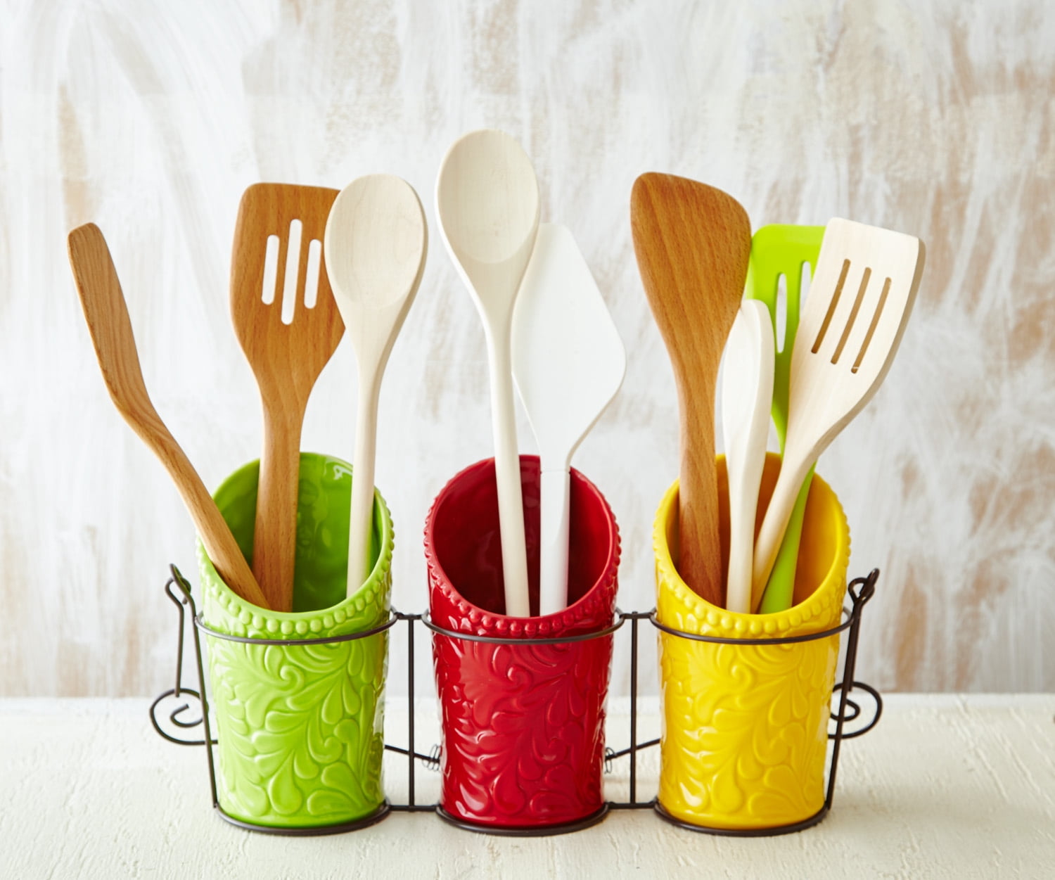Kitchen Utensil Holder Set - Multicolor