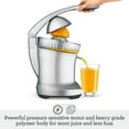thumbnail image 2 of ZYSF BCP600SIL, Citrus Press Motorized Juicer Machine, Silver, 2 of 6