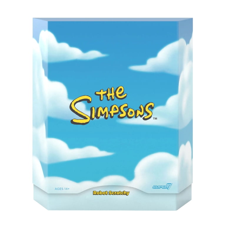 Super7 The Simpsons Ultimates Scratchy 7-Inch Action Figure