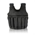 110LB 50KG Adjustable Workout Weighted Vest Exercise Strength Training