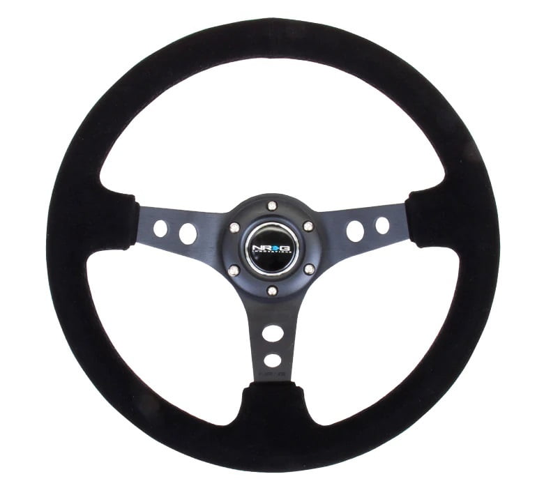 NRG Innovations NRG-RST-002RCF Carbon Fiber Aluminum 6-Bolt 320mm