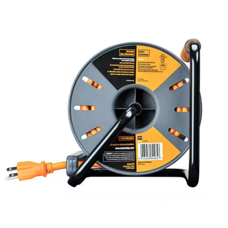 How to Installl&use extension cord reel 