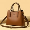thumbnail image 2 of Women Handbag Elegant Large Capacity Letter Embossing Fashion Faux Leather Lady Tote Bag for Daily Use, 2 of 10