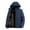 Dark Blue, variant on Goodtrade8 Mens Jackets Zip Up Outwear Hooded Big and Tall Solid Color Long Sleeve Warm with Pockets Coats for Men Winter