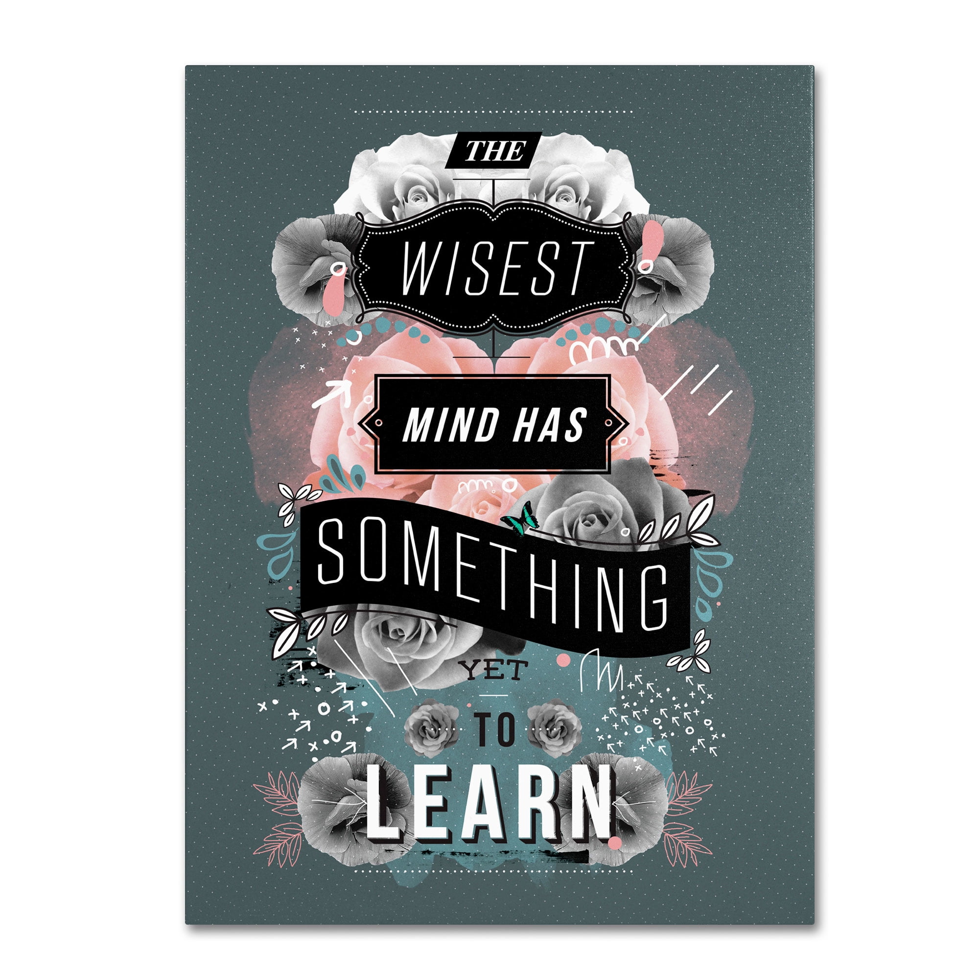 Trademark Fine Art "A Beautiful Mind" Canvas Art by Kavan & Co