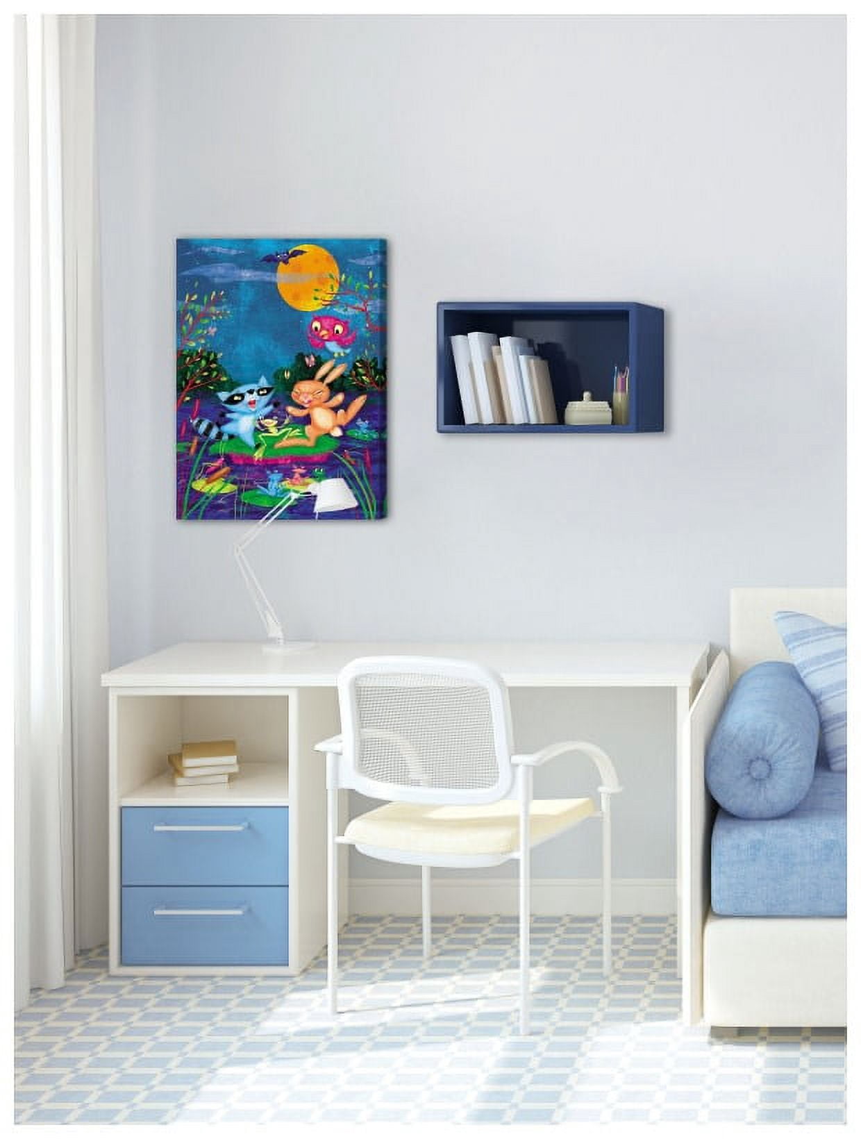 Marmont Hill "Pond Friends" by Curtis Painting Print on Canvas