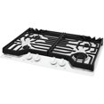 thumbnail image 4 of Frigidaire FCCG3027AW Gas Cooktop, 30", 4 Burners. White., 4 of 8