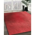 thumbnail image 3 of Ahgly Company Machine Washable Indoor Round Transitional Red Area Rugs, 3' Round, 3 of 7