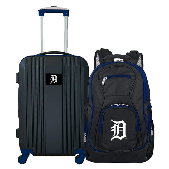MLB Detroit Tigers 2-Piece Luggage and Backpack Set
