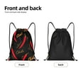 thumbnail image 5 of Bingfone Hot Chili Drawstrings Backpacks Bags For Men Women Gym Drawstrings Bag, 5 of 9