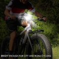 thumbnail image 3 of E-bike Led Headlight 6v 12v 24v 36v 48v 60v Bicycle Light Waterproof Front Headlight Waterproof Con, 3 of 5