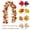 D-5.8FT, variant on 6.66ft Artificial Fall Maple Leaf Garland,Mixed Realistic Autumn Foliage Vine Reusable Fall Leaves Garland for Home Decor, Thanksgiving, Fireplace, Mantel, Staircase, Table, Wedding, Party Decoration