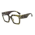 thumbnail image 1 of Adults Unisex Summer Personality Square Retro Wide Leg Multicolor Sunglasses, 1 of 5