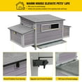 thumbnail image 5 of Aivituvin Wooden Chicken Coop with Run, Large Hen House for 4-6 chickens, 5 of 8