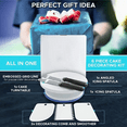 thumbnail image 5 of 6PC Non-Slip Cake Turntable Set-Rotating Cake Stand with 3 Scrapers, 2 Spatulas Icing Tools - Professional Baking Decorating Kit, 5 of 7