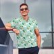 thumbnail image 4 of Fotbe Horse And Flower Camiseta Polo de Golf para Hombre con Estampado – Camisa Deportiva Transpirable con Cuello Abotonado-X-Large, 4 of 6
