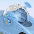 thumbnail image 4 of Hamster Running Jogging Toy for Hamster Gerbil Small Animal Exercise Crystal Ball Hamster Exercise Ball Car, 4 of 7