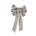 thumbnail image 4 of ZUARFY Plaid Bow Christmas Wreath Holiday DIY Crafts Door Bowknot Ornaments Decoration, 4 of 16