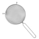 thumbnail image 1 of Filador de malla de acero inoxidable Manija larga Sockop Slotted Locked Food Siring Colander para albóndigas de fideos (8 pulgadas de una sola capa), 1 of 5