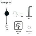 thumbnail image 4 of Quieter Cable Management Set Ceiling Adhesive Hooks for VR2/Pico4 Link Cable Ceiling Suspension System Extension, 4 of 8