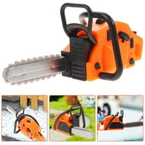 GOOHOCHY  2 Pcs Mini Chainsaw Model Sturdy House Decoration