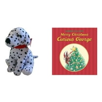 wed Dalmatian Dog Curious George & Christmas Book Kohl’s 12" Plush Stuffed Animal