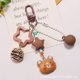 thumbnail image 1 of Nuevo lindo gato de dibujos animados muñeca llavero colgante color hueco-hacia fuera estrella de cinco puntas accesorios auricular paquete Decoración, 1 of 4