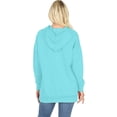 thumbnail image 4 of Womens Basic Oversized Hooded Pullover Sweatershirt Sweater, 4 of 4