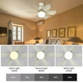 thumbnail image 6 of E27 LED 30W Ceiling Fan Light for Home Use with Remote Control Dimming Function Suitable for Living Room Study Bedroom, 6 of 6