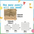 thumbnail image 4 of Glitter Sequin Light Matte Golden Shimmer Wall Backdrop Panels Wedding Event Party, 4 of 4