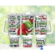 thumbnail image 1 of Rosalena Christmas Grinh Fuel Gift SNowflake Vaso de 40 onzas con asa y pajita, vaso grande de acero inoxidable con aislamiento al vacío, taza de café helado, botella de agua, taza de viaje, 1 of 4