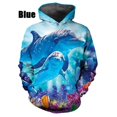 thumbnail image 3 of Venta caliente 3D Impresión gráfica de delfines Sudaderas casuales Sudaderas con capucha para hombres Mujeres Ropa de calle Sudaderas con capucha de gran tamaño para niños, 3 of 5