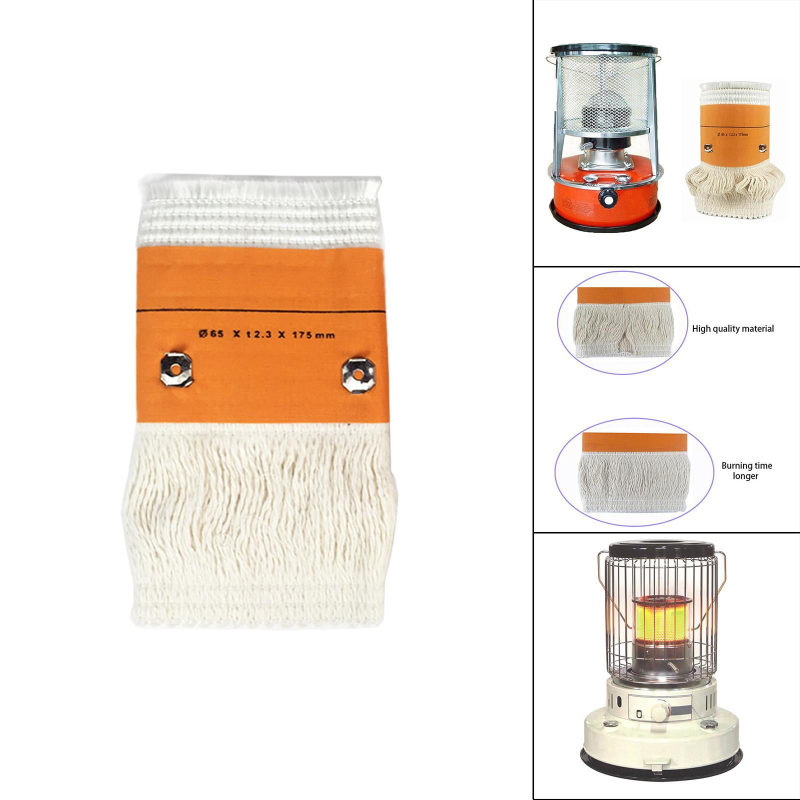 Axioma 4pcs Kerosene Wick Fiberglass Oil Lamp Cotton Long Lasting Candle Winter