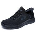 thumbnail image 1 of Zapatillas Skechers Summits Key Pace sin cordones para hombre, negras, 1 of 3