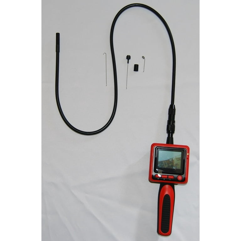 Vividia 9mm Portable Digital Flexible Inspection Camera with 2.4 LCD  Monitor