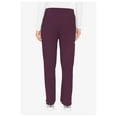 thumbnail image 3 of Peaches by Med Couture Women's 8721 Pant -Wine-Medium, 3 of 5