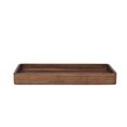 thumbnail image 3 of Better Homes & Gardens Acacia Wood Tray Organizer, Walnut, 3 of 4