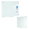 thumbnail image 4 of Glass Dry Erase Board with Magnets & Markers, Frameless Magnetic Whiteboard for Wall, Stain Resistant, Easy Clean, for Office, Home, Classroom, 4 of 7