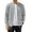 Light Grey, variant on COOFANDY Men's Fashion Quarter Zip Pullover Long Sleeve Quilted Sweatshirt Plaid Jacquard Polo Mock Neck Sweaters
