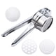 thumbnail image 1 of EeaseMX Prensador de patatas de acero inoxidable con 3 discos intercambiables, colador de alimentos, machacador de frutas y prensa de alimentos con agarre ergonómico y cómodo., 1 of 7
