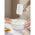 thumbnail image 2 of 3-Speed Hand Mixer - USB Rechargeable, Cordless, Stainless Steel Dual Whisks For Baking And Cooking Essentials, 2 of 9