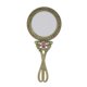 thumbnail image 5 of Retro Noblewomen \u0026 Princesses Hand Held Mirror Belleza Compacta forma forma forma Makeup Mirror Dresser Yinane Espejo de maquillaje de viaje, 5 of 8