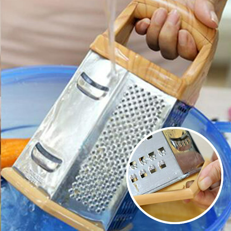 Vegetable Planing Steel Multifunctional 6-Sided Grater Stainless KitchenDining & Bar Stainless Steel Graters for Kitchen Old Candy Compatible with