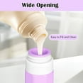 thumbnail image 4 of MateeyLife 17PCS Travel Bottles for Toiletries, TSA Approved Travel Size Containers, Leak Proof Travel Containers for Toiletries, Silicone Travel Kit for Shampoo, Conditioner, Lotion & Creams Purple, 4 of 7